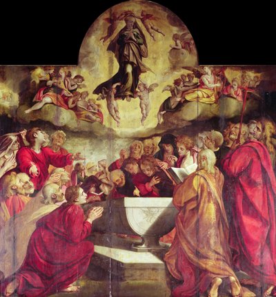 The Assumption of the Virgin by Anthonie Blocklandt